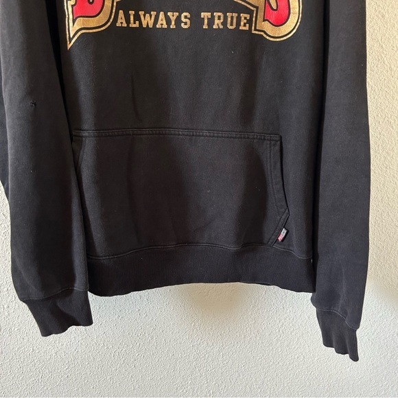 PRO CALI Men’s BACKWOODS Hoodie Sweater 2XL Black Pull Over Casual Street - Picture 2 of 14